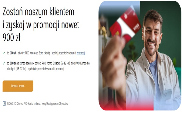 Promocja Banku PKO BP